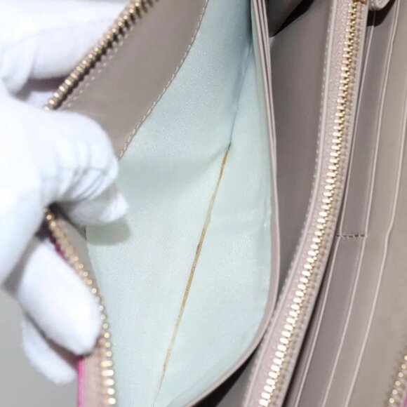 LOEWE Anagram Wallet Leather Pink Auth am7936 - Picture 16 of 16